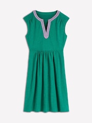 Boden Blue May Jersey Short Dress - Image 5 of 5