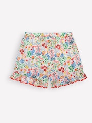 Boden Yellow Frill Woven Shorts - Image 2 of 3