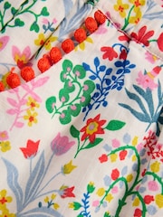 Boden Yellow Frill Woven Shorts - Image 3 of 3