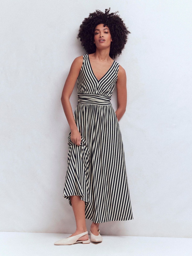 boden elodie jersey wrap dress Boden Women's Elodie Jersey Maxi Dress in Black