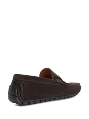 بني - Dune London Brackon Wide fit Moccasins - صورة 8 من 9