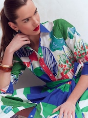 Boden Alexa 長袖 ミディワンピース - 画像 2 / 7