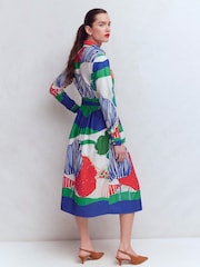 Boden Alexa 長袖 ミディワンピース - 画像 3 / 7