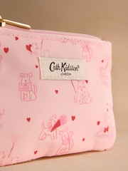 Cath Kidston Pink Valentine's Dogs Double Zip Purse - Image 3 of 3