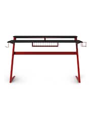 Alphason Black Aries Gaming Desk - Image 3 of 6