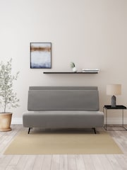 Dorel Home Grey Mallory Linen Sofa Bed - Image 1 of 7