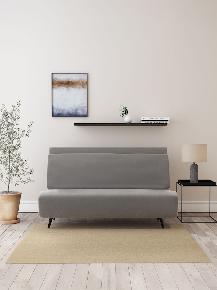 Dorel Home Grey Mallory Linen Sofa Bed - Image 1 of 7