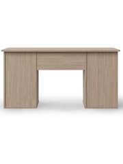 Alphason Brown Dallas Computer Desk - Image 3 of 6