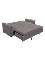 Dorel Home Anthracite Grey Charlotte 3 Seater Sofa Bed - Image 6 of 6