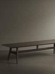 Nth Degree Dark Teak N1 8 Seater Dining Table - Image 2 of 5