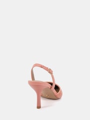 برتقالي - Novo Harri Raffia Two Part Mid Point Courts - صورة 5 من 7