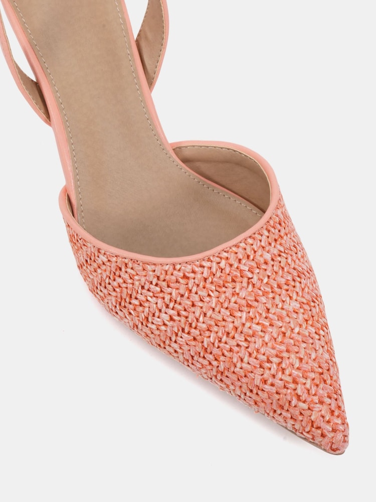 Novo Orange Harri Raffia Two Part Mid Point Courts - Image 7 of 7 Novo Orange Harri Raffia Two Part Mid Point Courts - Image 7 of 7