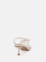Novo White Luna Low Heel Strappy Sandals - Image 4 of 6