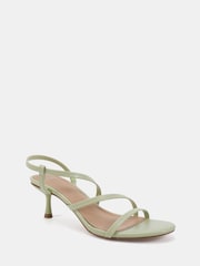 Novo Green Luna Low Heel Strappy Sandals - Image 2 of 6