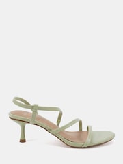 Novo Green Luna Low Heel Strappy Sandals - Image 3 of 6