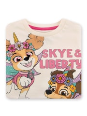 Character Cream PAW Patrol Long Sleeve Skye And Liberty T-Shirt - Image 6 of 12