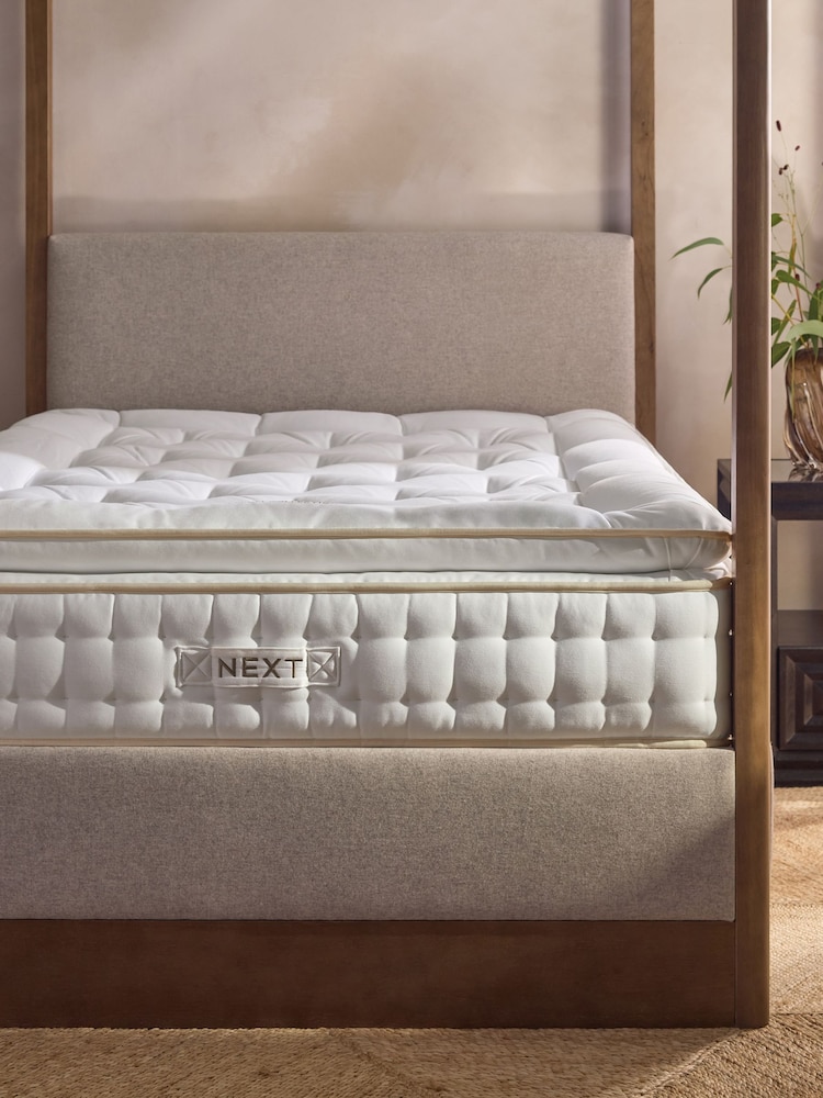 N Premium 5400 Pocket Sprung Hybrid Firm Hand Tufted Mattress - Image 1 of 6