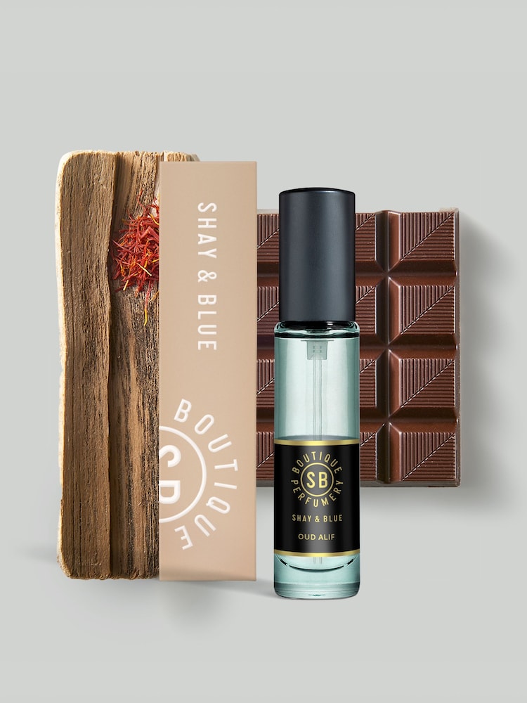 Shay & Blue Oud Alif Fragrance 10ml - Image 2 of 3 Shay & Blue Oud Alif Fragrance 10ml - Image 2 of 3