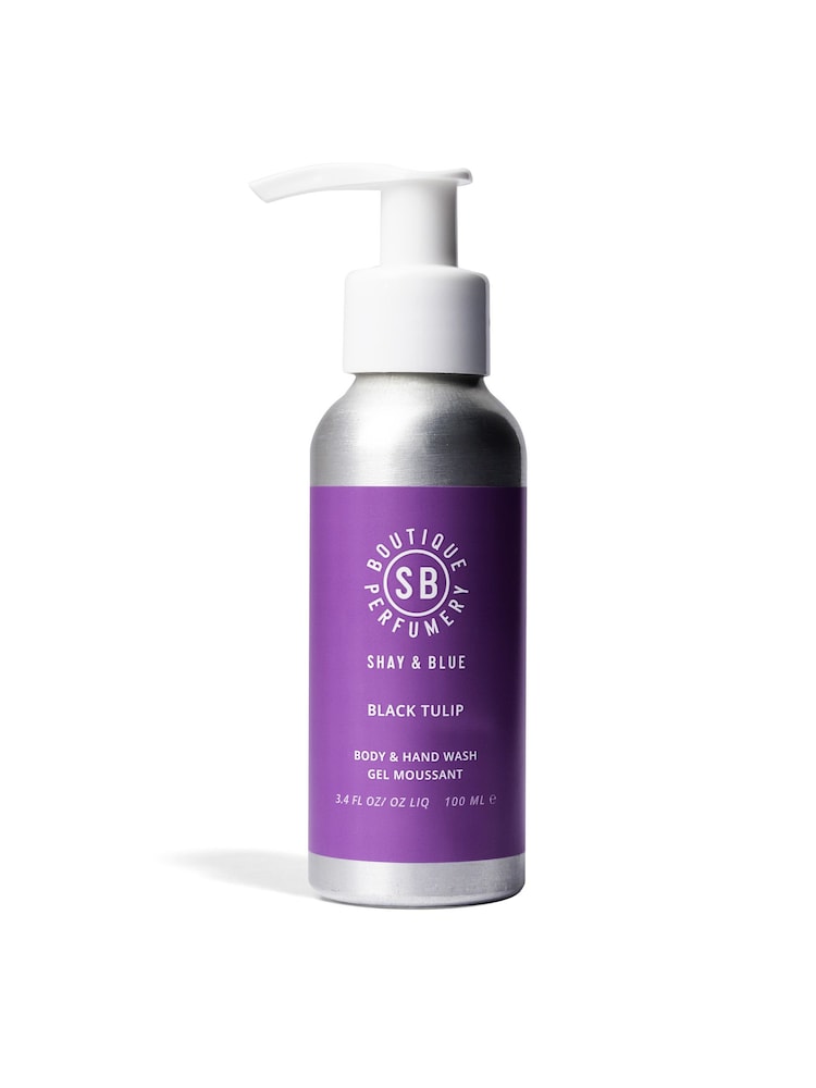 Shay & Blue Black Tulip Hand & Body Wash 100ml - Image 1 of 1
