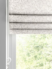 William Morris At Home Foliage Woven Mist Made to Measure Roman Blind - Image 2 of 6