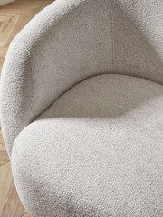 Julian Bowen Oyster Bowline Swivel Chair - Image 3 of 8