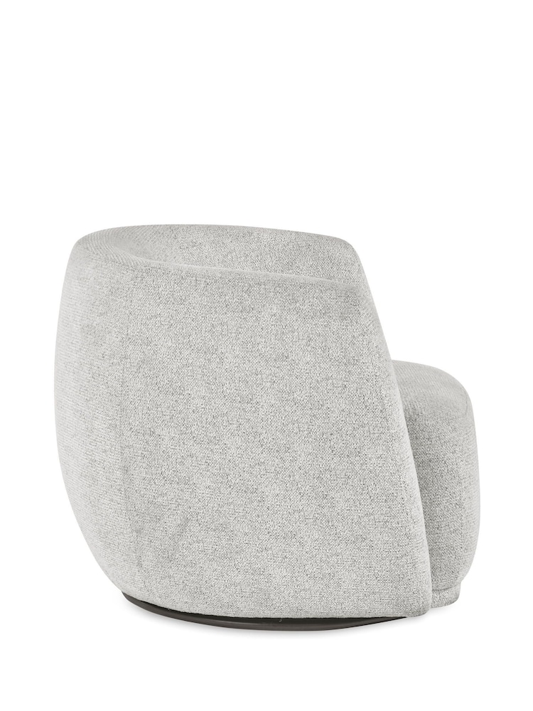 Julian Bowen Oyster Bowline Swivel Chair - Image 8 of 8