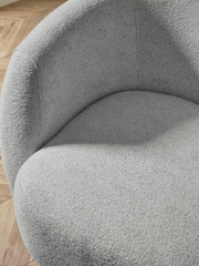 Julian Bowen Fossil Bowline Swivel Chair - Image 3 of 8