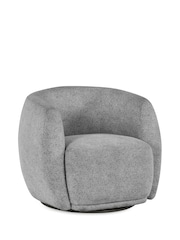 Julian Bowen Fossil Bowline Swivel Chair - Image 6 of 8