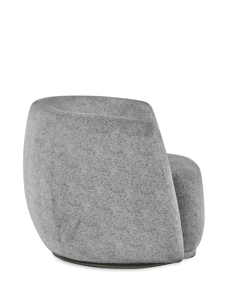 Julian Bowen Fossil Bowline Swivel Chair - Image 8 of 8