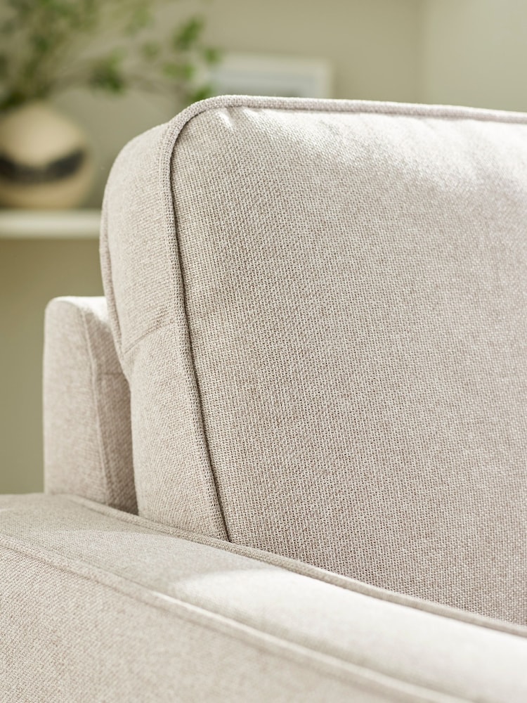 Julian Bowen Beige Henrietta 3 Seater Sofa - Image 8 of 8 Julian Bowen Beige Henrietta 3 Seater Sofa - Image 8 of 8
