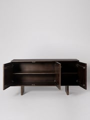 Swoon Tobacco Highgate Mango Wood Three Door Sideboard - Image 4 of 8