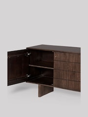 Swoon Tobacco Highgate Mango Wood Three Door Sideboard - Image 5 of 8