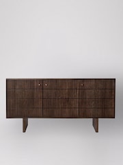 Swoon Tobacco Highgate Mango Wood Three Door Sideboard - Image 7 of 8