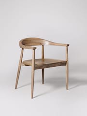 Swoon Light Brown Olsen Mango Wood Dining Chair - Image 6 of 7
