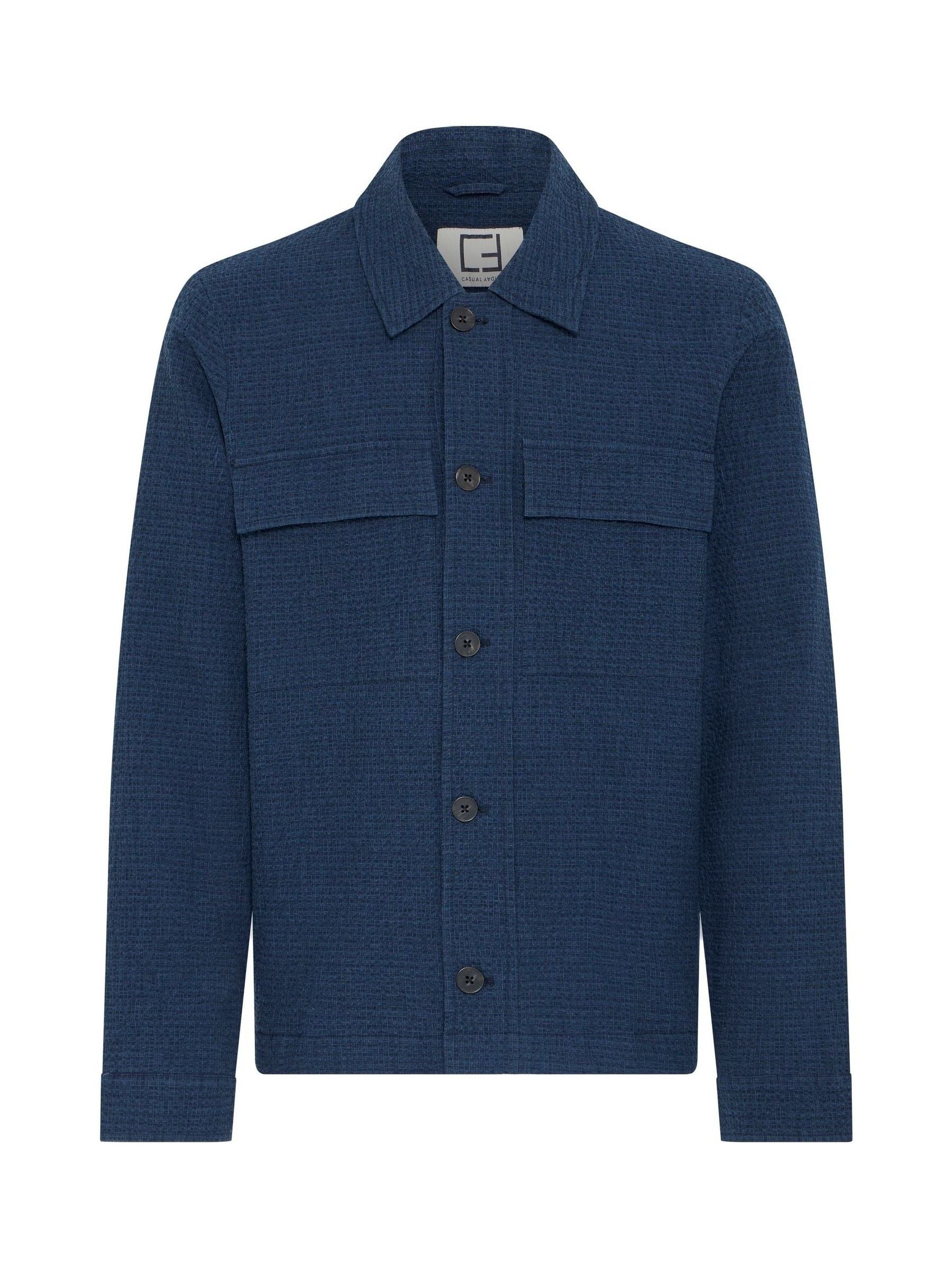 Casual Friday Men's Bleu Overshirt Cffors - Image 2