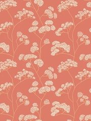 Hoopla Walls Spice Elderflower Trail Wallpaper A4 Sample - Image 1 of 1