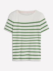 أخضر - Boden Olivia Short Sleeve Breton T-Shirt - صورة 5 من 5