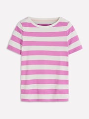 أرجواني - Boden Olivia Short Sleeve Breton T-Shirt - صورة 6 من 6