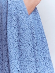 Boden Blue Verity Lace Skirt - Image 2 of 6