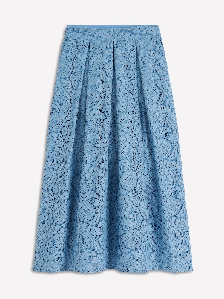 Boden Blue Verity Lace Skirt - Image 6 of 6