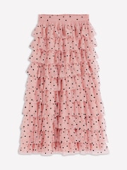 Boden Pink Tulle Tiered Skirt - Image 6 of 6