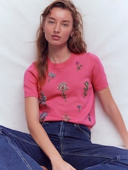 Boden Embellished T-Shirt - صورة 1 من 7