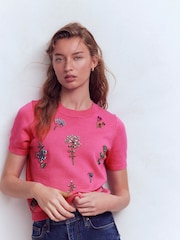 Boden Embellished T-Shirt - صورة 5 من 7