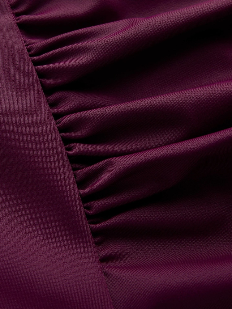 Boden Brown Kythira Ruched Bikini Bottoms - Image 8 of 8