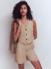 Σορτς Boden Belgravia από λινό - Εικόνα 1 του 6