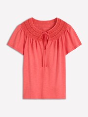 وردي - Boden Edi Trim Detail T-Shirt - صورة 5 من 5