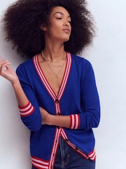 Boden V-Neck Longline Cardigan - Bild 3 von 5