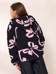 Chaqueta Lipsy Soft Touch con capucha y cremallera, de forro polar Borreguito (5-14año) - Imagen 5 de 5