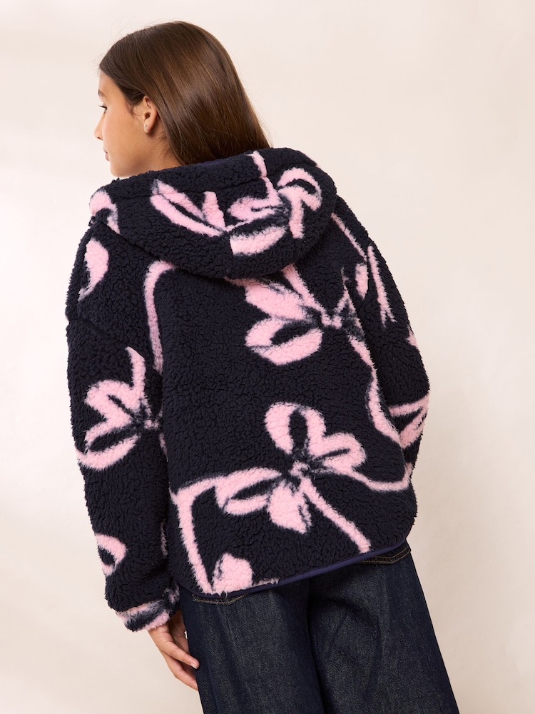Chaqueta Lipsy Soft Touch con capucha y cremallera, de forro polar Borreguito (5-14año) - Imagen 5 de 5