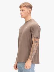 Luke 1977 Brown Drayton Relaxed Fit T-Shirt - Image 3 of 6
